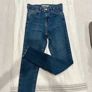 Top Shop “Jamie” denim skinny jeans